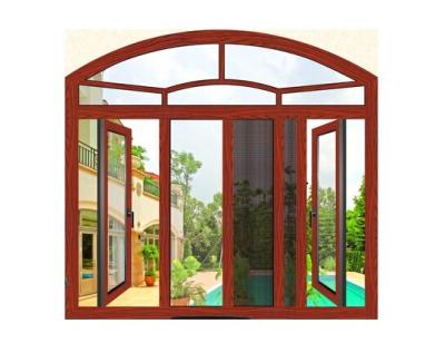 China CA ,CE Aluminium Window Extrusion Profiles / Aluminum Tharmal Break Casement Window for sale