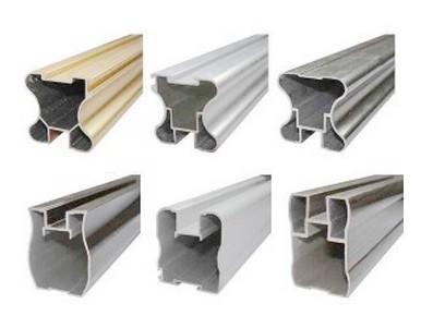 Chine Profil en aluminium de mur rideau de structure simple pour les bâtiments résidentiels à vendre