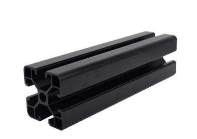 China De zwarte Geanodiseerde T Ingelaste T6-Ontwerpende Systemen van de Aluminiumuitdrijving Te koop