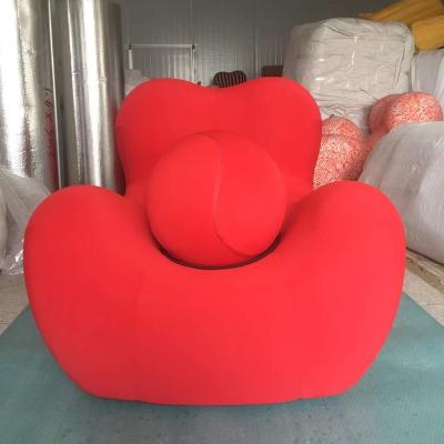 China Reclining Designer Style B&B living room glass fiber chair spherical single sofa leisure chair modern chair lounge sofa for sale