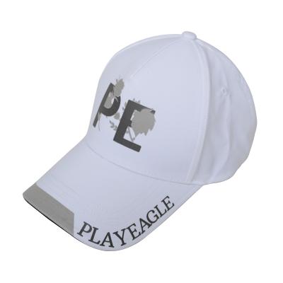 China JOINT Polyester Custom 6 Panels Baseball Cap Sports Golf Hat With OEM 3D Golf Visor With Ball Marker for sale