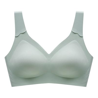 China GN2022 Women's Underwear Seamless Fixed Top Comfortable Cool Seamless Bra of Gather One Piece Bra for sale