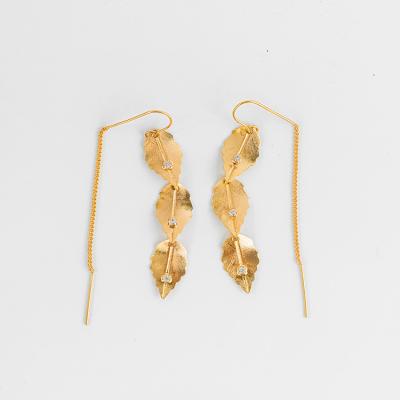 China Hot Sale 2021 Fashion Designer New Trendy Earrings For Girl Fashion Earring for sale