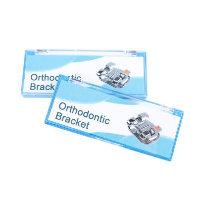 Chine MIM Mesh Base Mini Roth MBT Bracket orthodontique 0,022 0,018 Pas de crochet 3 WH 345 WH Marque au laser Pas de marque au laser à vendre