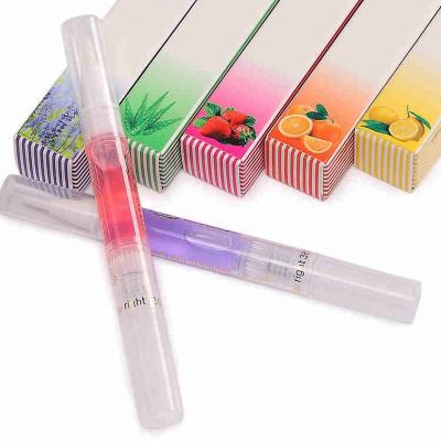 China Wholesale Price Nail Skin Moisture Soften Brush Pen Tool Nail Cuticle Manicure Oil Revitalizer Pen for sale