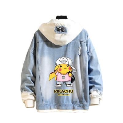 China Wholesale 2021 boys stylish custom made breathable denim jacket long for outdoor men plus size men jackets and coats lattice for sale