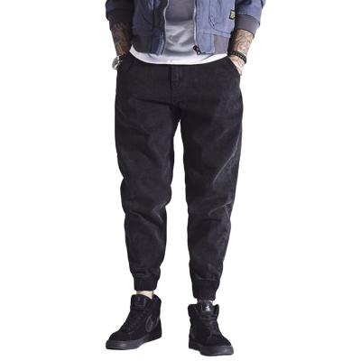 China Breathable Men Fashion Print Blue Jeans Streetwear Japanese Harajuku Teens Plus Size Denim Clothing Boyfriend Loose Jeans for sale