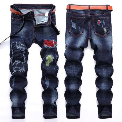 China 2021 Celana Skinny Breathable Denim Custom Loose Pants High Waist Stock Lots Of Pants Plus Size Mens Jeans For Boyfriend Hombres Stylish for sale