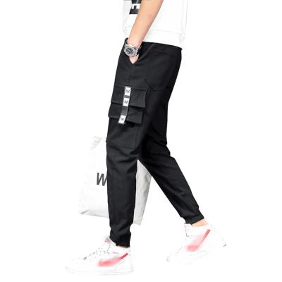 China New Four Seasons Breathable Black Men's Trousers Men's Casual Pants for sale