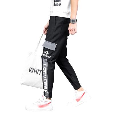 China New Style Breathable Clothing Loose Anti-Static Mens Breathable Cargo Casual Pants for sale