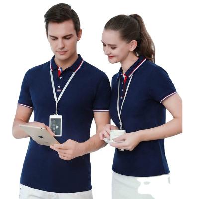China Anti-wrinkle cotton men's and women's cotton men's children's polo shirts pure pattern workwear private custom-made activity clothes party clothes party clothes for sale