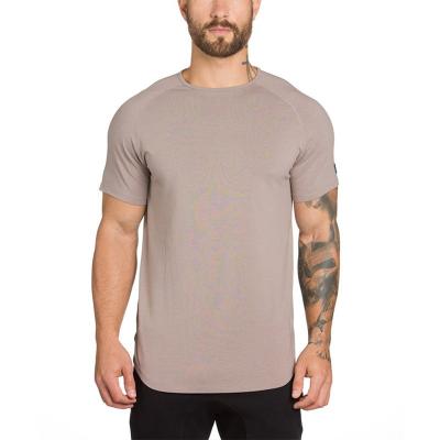 China Men's Breathable T-shirts Training Wear Comfortable Men's Fitness Sleeve Anti-Wrinkle Tights Short T-shirt Men's T-shirts for sale