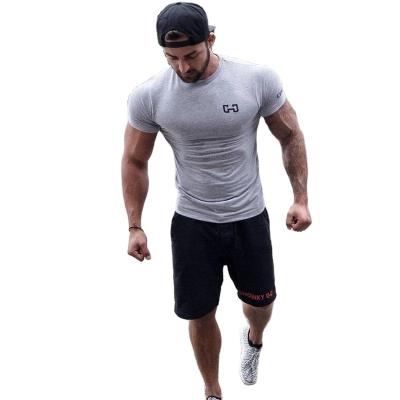 China Custom Quick Dry Anti-Wrinkle Gym Use Mania Active T Shirt Male Wholesale Mens Fitness Sports Breathable T-Shirts for sale