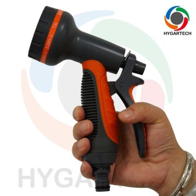 China Garden Plastic 8 Function Spray Hose Nozzle With Click Quick Connect For Gardening And Horticulture Irrigation for sale