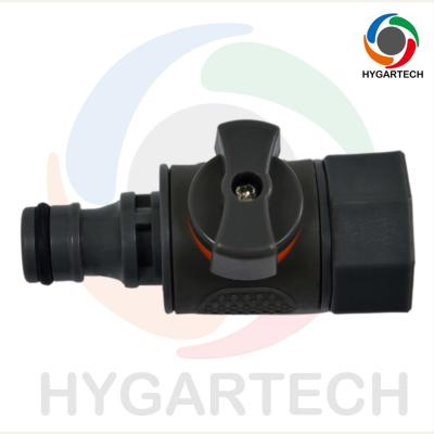 China Garden Ball Valve With Female Thread And Click Quick Connect For Hose Repair And Gardening Use for sale