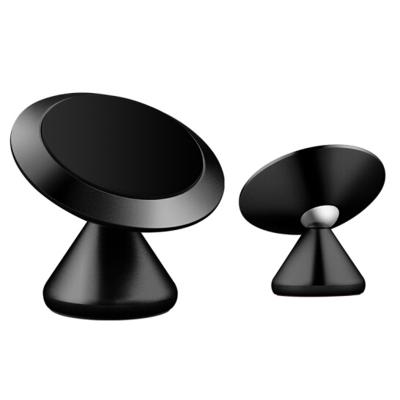 China 360 Degree Movable Universal Hot Selling Aluminum Alloy Mobile Magnetic Car Dashboard Phone Holder Mount for sale