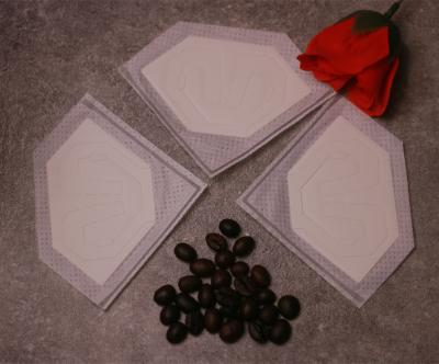 Китай Food Easy To Carry Disposable Drip Coffee Cup Filter Bags With Diamond-shape продается