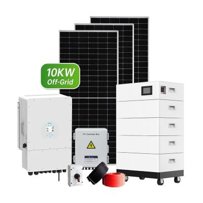 Cina Sistema solare ibrido a batteria piombo-acido 50 kW 30 kW 20 kW 15 kW Sistema di energia solare fuori rete in vendita