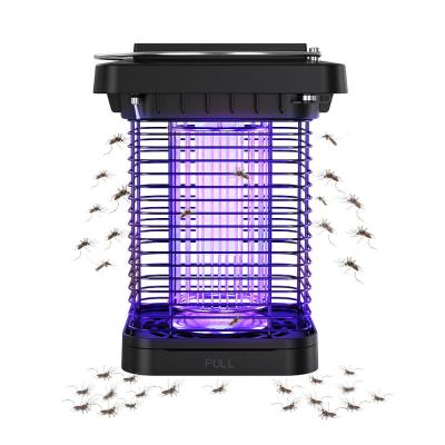 China Solar Mosquito Zapper USB Rechargeable Electric Indoor/Outdoor Pest Killer Quiet & Baby-Safe ETL Certified for sale