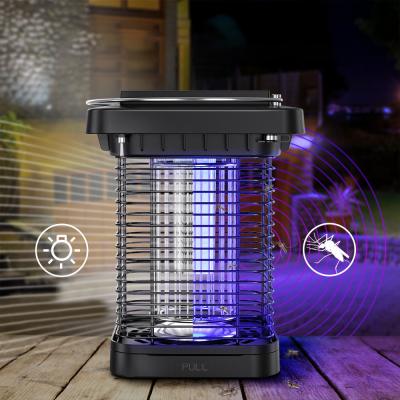 China 1300V USB Rechargeable Bug Zapper Outdoor Indoor Mosquito Zapper Lamp UV Cold White Waterproof Ip65 Insect Light Trap for Yard for sale