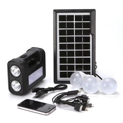 China Solar Led Lighting Kit Portable Indoor Lighting Rechargeable Solar System for sale