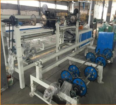China cerca dobro automática completa Making Machine do elo de corrente do fio do furo da largura 8cm de 3m para o mercado de kenya à venda