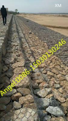 Chine Chine 2mx1mx1m Gabion/Gabion galvanisé à chaud en usine directe(XM) à vendre