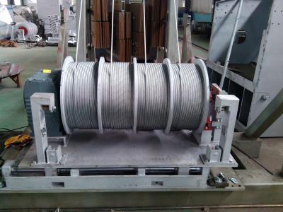 China cuerda de los 220m que enrolla el cable eléctrico que tira del torno con los surcos en venta