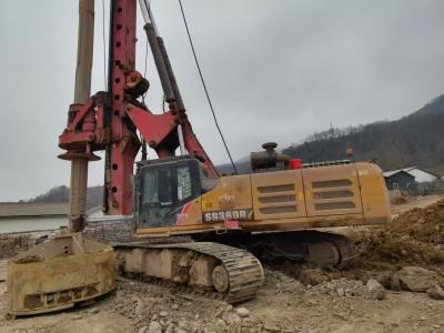 Cina Sany Heavy Industry's SR285 Rotary Drilling Rig 9125x4500x23870mm Dimensioni operative 359kw Potenza del motore per acquirenti globali in vendita