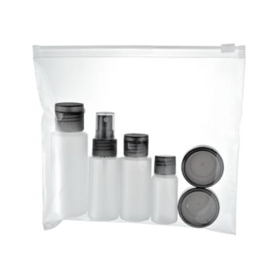 China Personal Care Travel Set Bottles for Skin Care Empty Bottles Collar Material PET Lotion Containers for sale