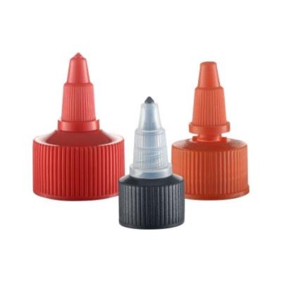 China 20mm 24mm 28mm Plastic Screw Cap Twist Top Caps for Bottles and Custom Order Accepted for sale