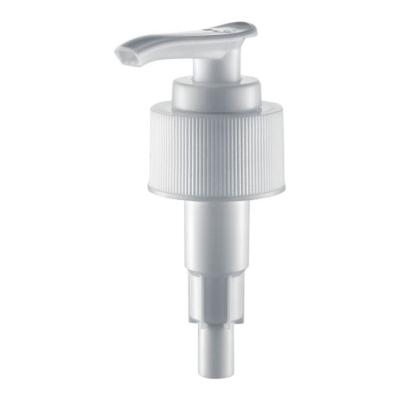 Chine PP plastique 24 mm 28 mm de ruban lisse en aluminium pompe à lotion pour les mains de fermeture pour une livraison rapide à vendre