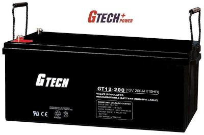 Chine 12v la batterie au plomb, 200Ah AGM VRLA a réglé la batterie au plomb rechargeable à vendre