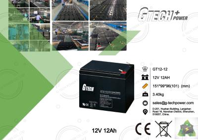 Chine La batterie au plomb scellée exempte d'entretien 12v 12ah pour lève le système à vendre