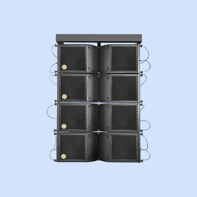 China Indoor Magnet Big Power Dual 8 Inch Dual Row 8 Inch Magnet Bass Line Speakers party+pro speaker for sale