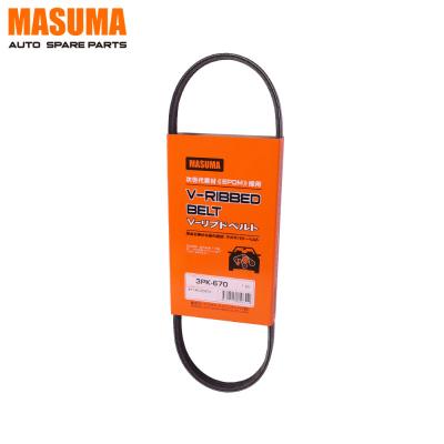 Chine Année 2004-2018 3PK-670 MASUMA accessoires automobiles Pièces de transmission et ceinture pour HONDA TODAY à vendre