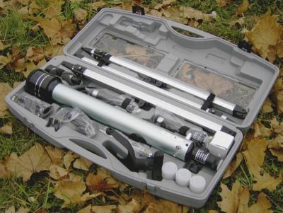 China Silver 100X Smartphone Iphone Telescope / Spotting Scopes For Hunting for sale