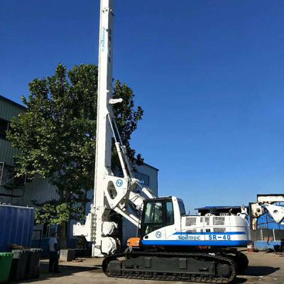 Cina Nuovo Soilmec impianto di perforazione della perforazione a rotazione usato SR40 di 85% alesato accatastando impianto di perforazione in vendita