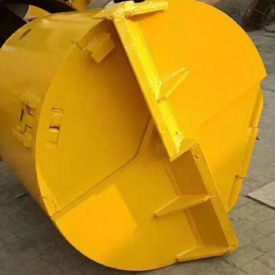 Chine Seau de nettoyage de seau de forage de roche de JTHL Q355C avec les dents de balle/peu de roche à vendre