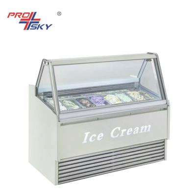 China â ¤ 22â Used Glass Door Ice Cream Display Freezers Price for sale