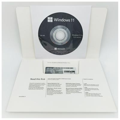 China Windows 11 Pro OEM 64-Bit Preactivated With English/French/Germany/Italian/Korean/Spanish/Multilingual Version for sale