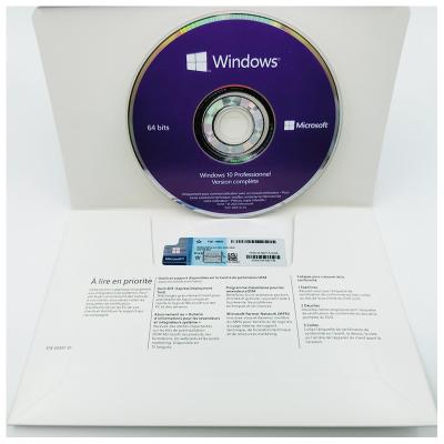 China Win 10 Pro OEM 64Bit Full Version, Multi-Language Installer DVD With Online Product Key for sale