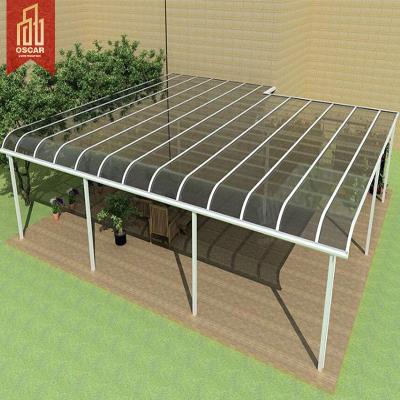 China Aluminum Roof Top Tents Canopy Rain Protection Patio Cover Anti-UV Outdoor Strong Polycarbonate Material for sale