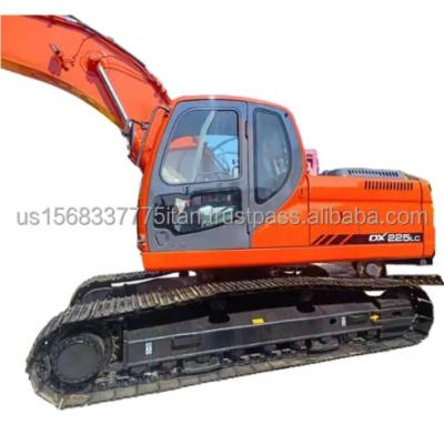 중국 중형 건설 기계 22.5톤 Doosan DX225 2016년 경쟁력 있고 훌륭한 판매용