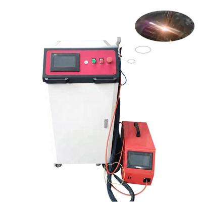 China Stores 1000W 1500W Handheld Continuous Building Material Laser Welding Machine Aluminum Fiber Welding Machine for sale