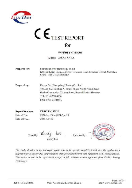 - Shenzhen Sibote Technology Co., Ltd.