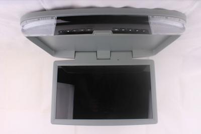 China 15.6 Inch Car Tft Lcd Monitor Flip Down Roof Mount Car Monitor With Tv For Bus for sale