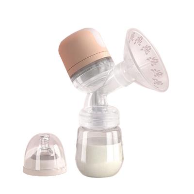 China BPA Free Charging USB Breast Pump Suction Pump Massager Milk Storage Bottle Electric Breast Pump for sale