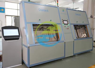 China Dois equipamento do teste de impermeabilidade do hélio da câmara 30s/Pc para o condensador e o evaporador 1.5*10-5 Mbar.L/S à venda