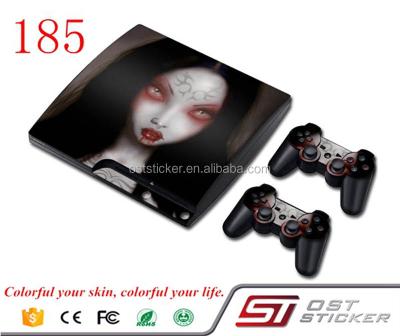 China Cheap PVC vinyl create your own sticker for playstation 3 for ps3 console for sale